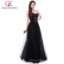 Grace Karin Fashion Strapless Sweetheart Sequins vestidos de fiesta Prom Dresses CL3459-2